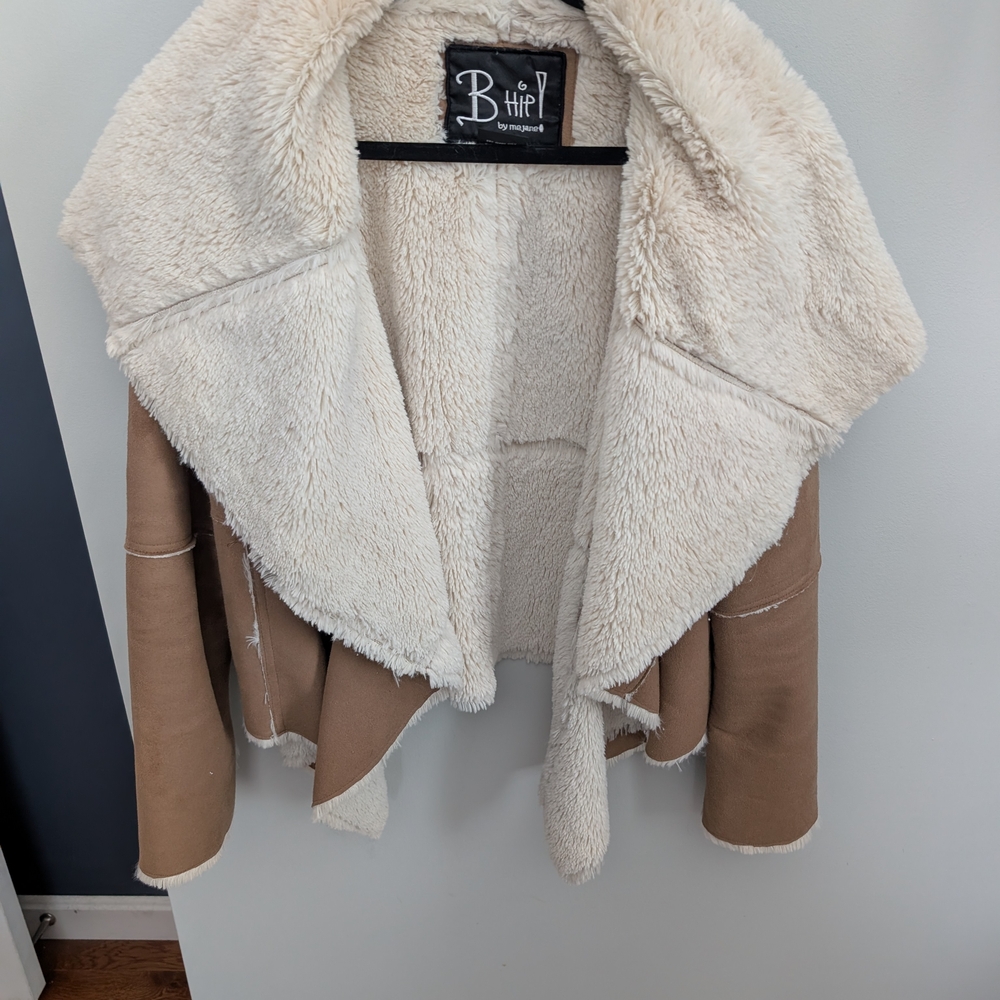 Brown Shearling Jacket - image 4